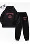 Unisex Awesome Printed Hooded Sweatshirt and Jogger Sweatpants- Bottom Top Set