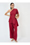 Women Asymmetric One Shoulder Top and Pants Co-Ords - 5
