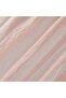 Tayla Crushed Texture Semi-Sheer Rod Pocket Curtain Panel, 50" x 84", Blush Pink - 3
