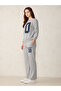 Grey Boat Neck Sweatshirt and Joggers Co-Ords - 4