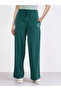 Women Green Wide Leg Joggers - 2
