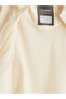 Lcw Kids Ecru Hooded Girl's Coat - 2