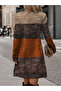Women Color Block Mini Dress - 2