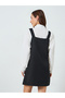 Women Black Sleeveless A-Line Mini Dress - 5