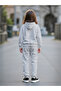 Printed Hoodie with Elastic Waist Joggers Set - 5