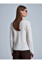 10836 Wool Blend Glitter Boat Neck Sweater-Cream - 2