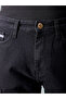 Men Black Regular Fit Solid Shorts - 6