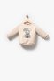 Winter Suit, Inflatable Vest Set Lamb-Lined Thick Baby Boy Children's Suit with Micro-Pockets - 6
