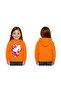 Unisex Hello Kity Printed Children's Swaetshirt Printed Hooded 3 Thread Rasterated