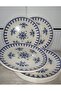 Porcelain Includes 6 Pieces of 24 cm Serving Plate - 4