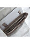 Genuine Suede Printed Medium Size 3 Compartment Shoulder Bag - 4