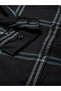 Men Black Checkered Casual Shirt - 3