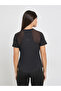 Back Laser Cut Detail Mesh Panel Top - 5