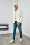 Velvet Pocket Detailed Lined Plush Coat Ag-K86076Wyz - 3