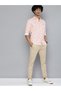 Men White Floral Print Slim Fit Shirt - 5