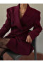 Women Corduroy Double-Breasted Blazer - 4