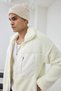 Velvet Pocket Detailed Lined Plush Coat Ag-K86076Wyz - 2