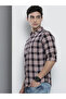 Men Navy Blue Checkered Shirt - 6