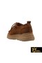 Women's Tan Genuine Suede Shoes 505320466-1 - 6