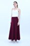 Belted 8-Piece Skirt - Plum - 5540100 - 4