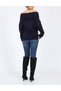 Blouse, Navy blue - 2