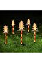 Luxury Christmas Ornament 5 Pieces Nooel Ornaments Garden Lighting Christmas Gift