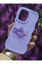 Xiaomi Redmi Note 12 Pro 5g Compatible Heart and Ribbon Star Glitter Lilac Phone Case - 3