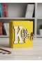 Wooden Book Piggy Bank with Lock |   Decorative Yellow Money Saving Box |   Gifts for Children