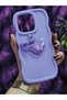 Redmi 15C 4g Compatible Heart and Ribbon Star Glitter Lilac Phone Case - 5