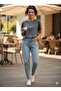 Women's Anthracite Oversized Tshirt - 3