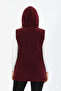 Hooded Women's Fleece Vest - 5