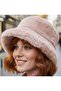 Plush Winter Soft Furry Bucket Hat, Winter Bucket Hat, Plush Hat, Plush Beanie - 2