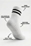 Women's White 6-Piece Thermal Cotton Towel Bottom Long Socks Premium Boxed Socks - 2