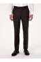 Brown Slim Fit Fabric Trousers 50310020-Vr029 - 2