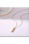 Zmsp 1Pcs 5*40 Rectangular Geometric Minimalist Stainless Steel Men&Women Necklace - 5