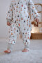 1.5 Tog Baby Kids Sleeping Bag, 100% Cotton - Party Hats - 2