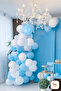 Blue Balloon Background and Venue Decoration Decoration Balloon - 3