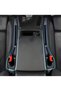 Black Car Seat Gap Filler Anti-Fall Side Protection – Seat Belt Compatible Set of 2 Gap Filler - 3