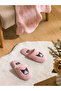 Lcw Steps Pink Kuromi Embroidered Plush Women's House Slippers