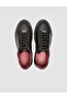 100% Genuine Soft Patent Leather Black Lace-Up Men's Sports Shoes - 4