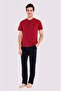Men's 3-Piece Pajama Set, 100% Cotton Pajama Set and Shorts - 3
