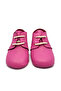 First Step Leather Baby Booties, Non-Slip Soft Sole, Baby Girl Pink - 5
