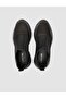 100% Genuine Nubuck Leather Black Women's Casual Boots - 4