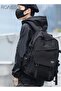 Classic Large Capacity Backpack Fit 17 Inch Laptop Multifunction Casual Water Resistant Oxford Doubl