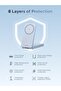 Qi2 25W Magflow Foldable 2-in-1 Wireless Charger, Magsafe Fast Charging Pad for iPhone - 6