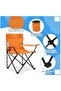 4 Pcs Portable Folding Beach Camping Chair travel, hiking. Heavy-duty - 2