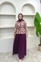 سترة قصيرة بنمط عرقي مع أربطة - 3