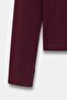 Women's Crew Neck Fingerless Long Sleeve Bodysuit/Blouse - 5