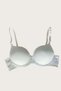 Micro Fabric Push up Padded Underwire Daily Single Support Bra - Ssssss7613-4031 - 6