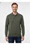 Men's Polo Collar Buttoned Sweater